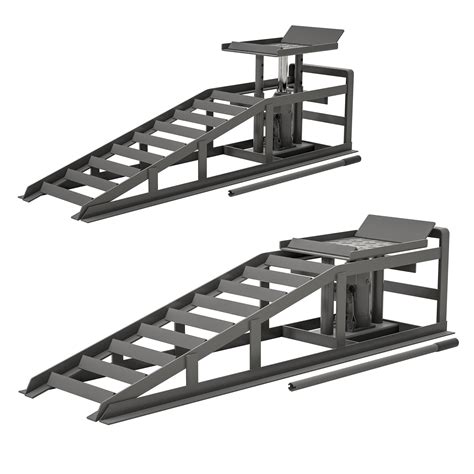 LZBEITEM Car Ramp Lifts - 2PCS Auto Car Truck Service Ramps Lifts ...