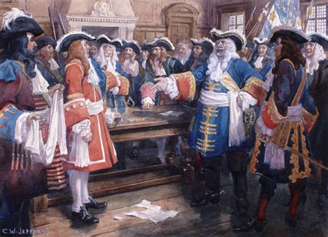 Frontenac receiving the envoy of Sir William Phipps demand… | Flickr