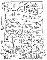 Girl Scout Brownie Elf Coloring Pages sketch template