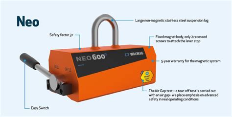 Lifting permanent magnet Neo | WALMAG