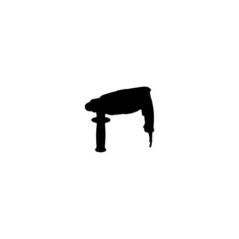 Drill icon. Simple style repair company big sale poster background symbol. Drill brand logo ...