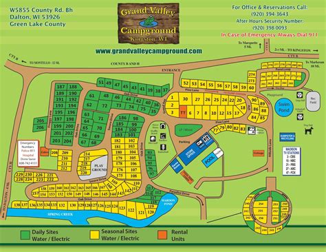 Map | Grand Valley Campground