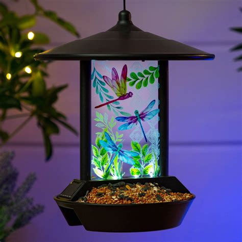 Wildlife Wonder Solar Light Bird Feeder | GreaterGood