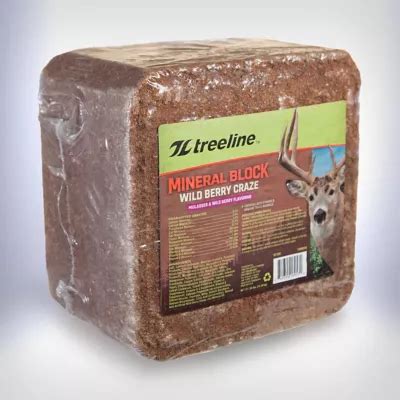 treeline 25 lb. Wild Berry Craze Deer Mineral Block at Tractor Supply Co.