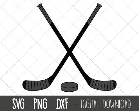 Hockey Svg, American Sports Svg, Hockey Stick Clipart, Puck Svg, Hockey Puck Png, Dxf, Hockey ...