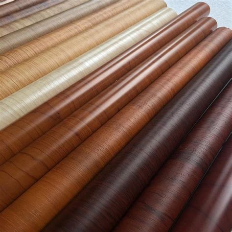 Waterproof Wood Grain Self Adhesive Pvc Film Vinyl Rolls Laminate Sheet - Buy Pvc Film For ...