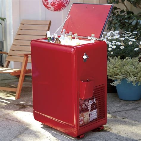 Outdoor Ice Chest Beverage Cooler Ideas For Your Patio or Deck