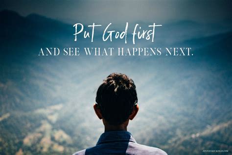 Put God First and See What Happens Next - Jennifer Dukes Lee