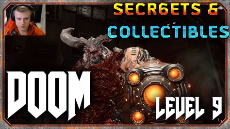 Doom 2016 Level 9 secrets and collectibles - YouTube