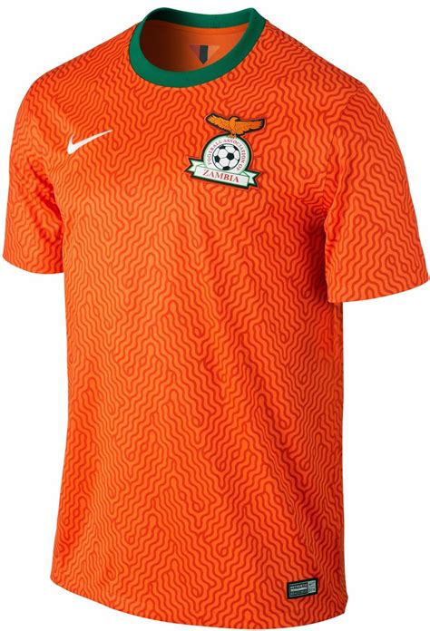 Zambia (Football Association of Zambia) - 2014 Nike Away Shirt | Football shirt designs ...