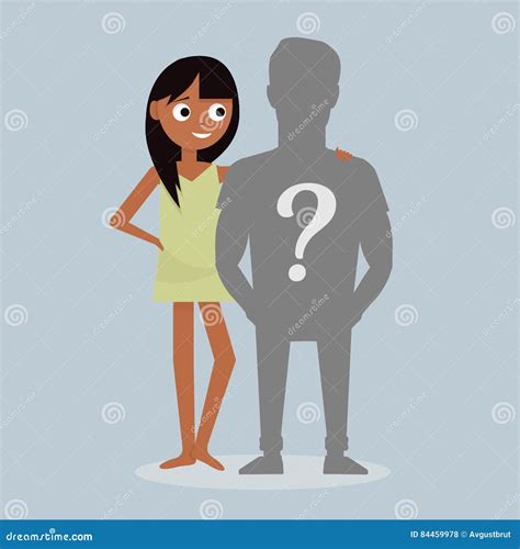 Who is Your Guy. Boy Friend. Cartoon Character Illustration. Stock Illustration - Illustration ...