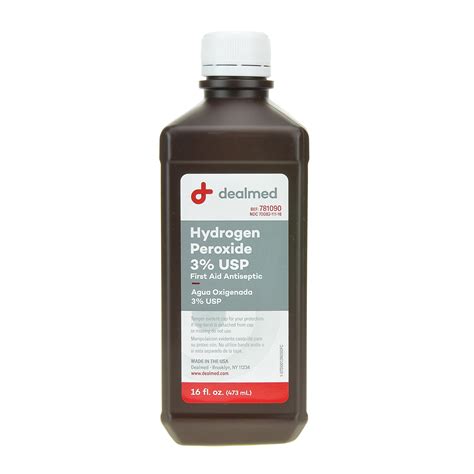 Hydrogen Peroxide 3% 1 Gal, Ea | Dealmed Medical Supplies