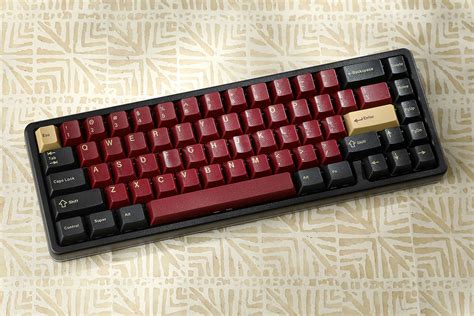 Drop + RedSuns GMK Red Samurai Custom Keycap Set | Doubleshot ABS ...