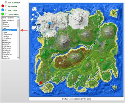 Manuel d'instruction Carte d'apparition - Wiki de ARK: Survival Evolved