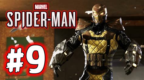 Spider-Man Ps4 - Part 9 - Shocker Boss Fight - YouTube