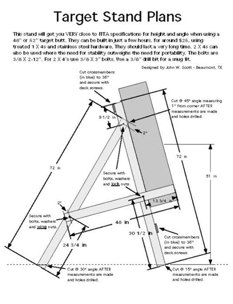 diy target stand plans - Abdul Ness