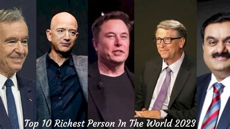 Top 10 Richest Men in the World 2023