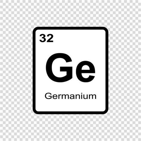 Symbol For The Chemical Element Germanium Stock Photos, Pictures ...