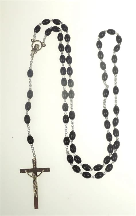 BLACK ROSARY BEADS - JC Walsh Wholesale