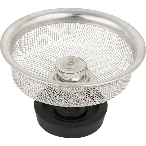 Mesh Basket Strainer - With Large Rubber Seal - PlumbShop®