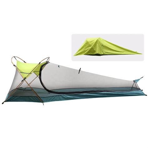 Camping Tent, Waterproof Portable Lightweight Single Person Outdoor Instant Cabin Tent, Sun ...