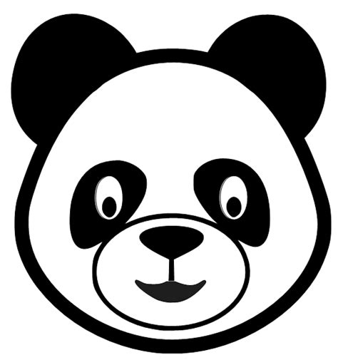 Panda Face Clipart | Free download on ClipArtMag