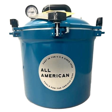 All American 921BL Berry Blue 21 Quart Pressure Canner | AllAmericanCanner.com