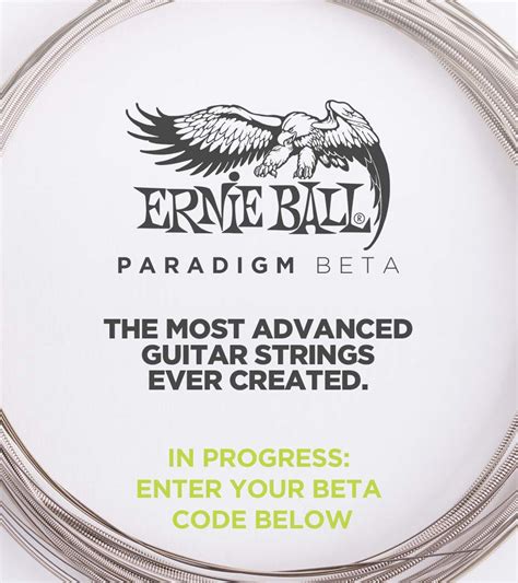 Ernie Ball Paradigm Guitar Strings | Ernie Ball