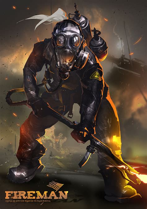 ArtStation - Fireman