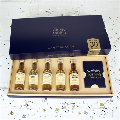 30 Year old Scotch whisky in 5-bottle Whisky gift set. – Whisky Tasting Co