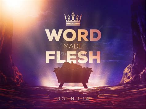 Word Made Flesh Church Powerpoint | Clover Media