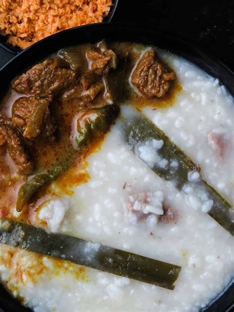 Rice and beef kanji(Sri Lankan, congee). | ISLAND SMILE