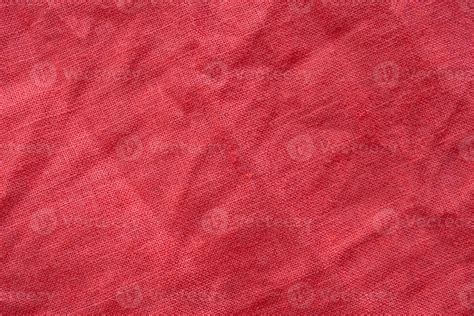 Red linen shirt fabric texture background 12809232 Stock Photo at Vecteezy