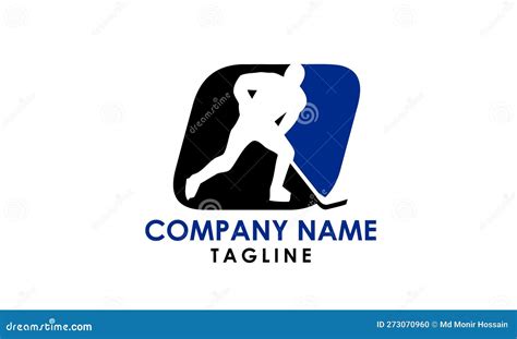 Hockey logo design stock vector. Illustration of design - 273070960