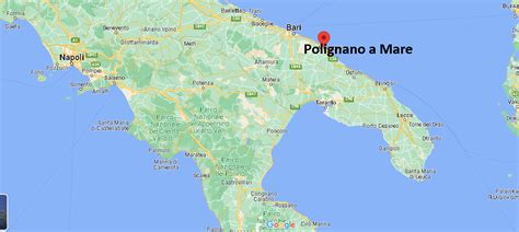 Dove si trova Polignano a Mare Italia? Mappa Polignano a Mare - Dove si trova