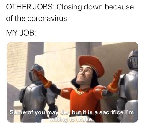 working during corona | Lord Farquaad | Know Your Meme