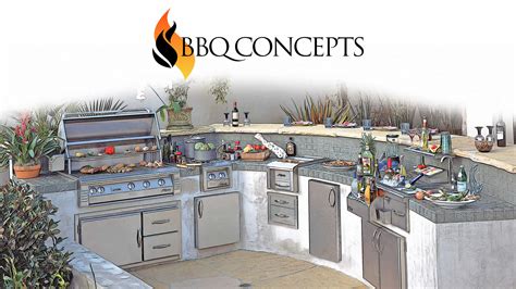 What Outdoor Kitchen Design & Layout Do You Want? BBQ Concepts of Las ...