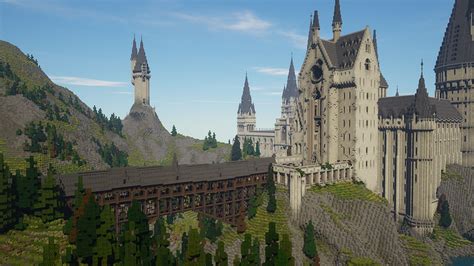 Minecraft Hogwarts Blueprints