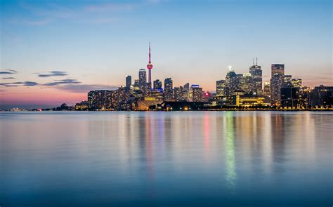 Toronto Skyline, Sunset Edition | From Polson Pier, at the E… | Flickr