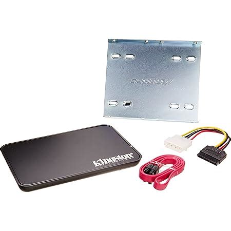 Kingston SNA-B Solid State Drive Installation Kit, Black : Amazon.co.uk: Computers & Accessories