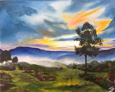 Marja Brown- Art2Go: Sunrise over the New Forest