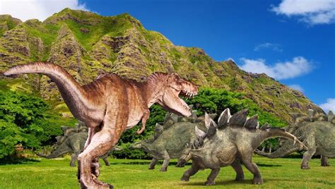 Tyrannosaurus Rex vs Stegosaurus | Artes