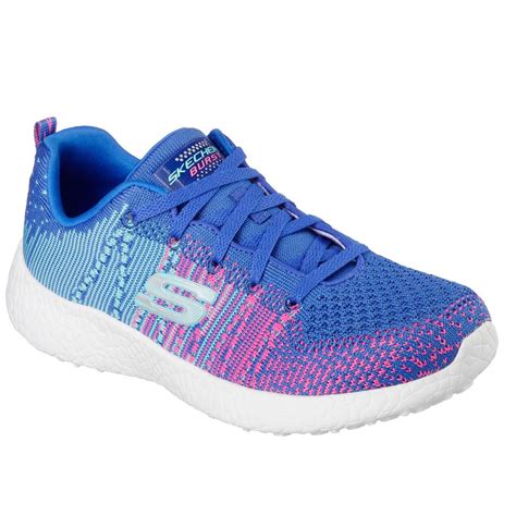 Skechers Burst Ellipse Memory Foam Lightweight Womens Street Walking ...