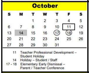 Spring Woods Middle - School District Instructional Calendar - Spring Branch Isd - 2019-2020