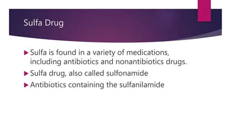 Sulfa drug- Mechanism of action-Resistance mechanism