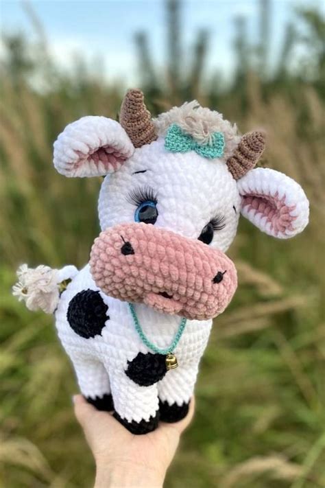 Amigurumi cow a free crochet pattern – Artofit