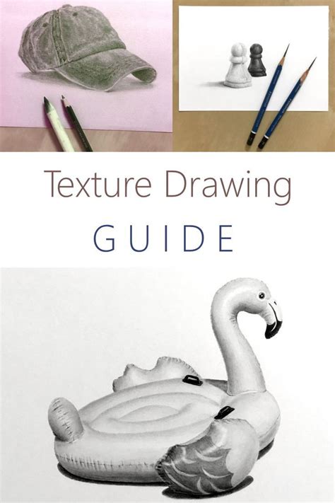 How to Draw Realistic Textures | Texture drawing, Realistic drawings, Drawings