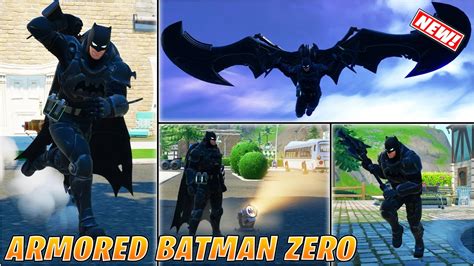 *NEW* Armored Batman Zero Skin Bundle Gameplay! Fortnite - YouTube