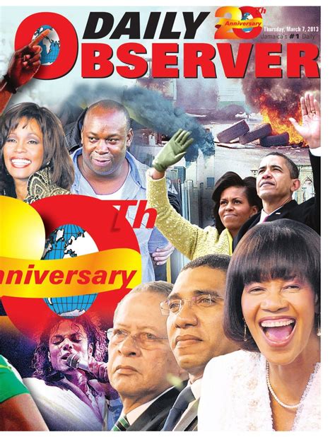 Jamaica Observer 20th Anniversary Supplement by Jamaica... - Flipsnack