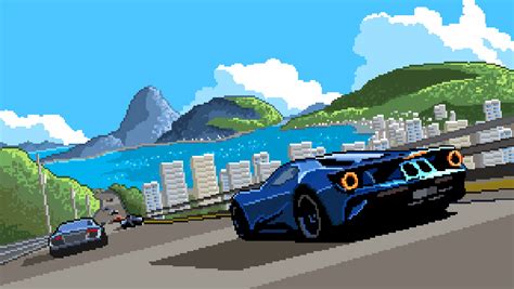 Pixel Car Wallpapers - Top Free Pixel Car Backgrounds - WallpaperAccess